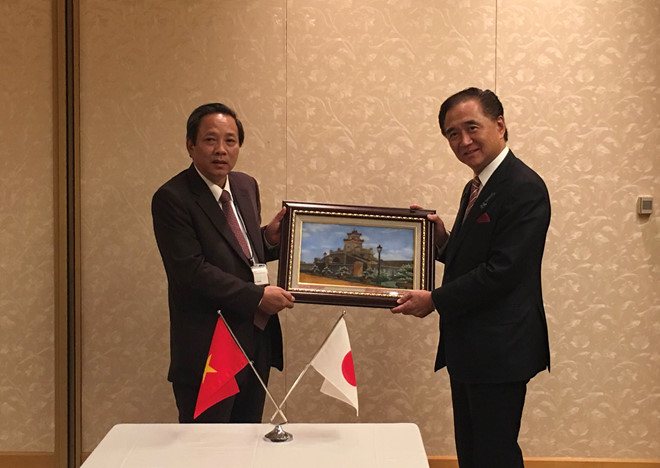 Bí thư Tỉnh ủy Quảng Bình gặp gỡ Thống đốc tỉnh Kanagawa